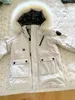 Manteau en duvet enfants hiver doudoune garçon enfant en bas âge fille vêtements épais chaud à capuche fausse fourrure manteau enfants Parka printemps vêtements pour adolescents vêtements d'extérieur 230919