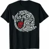 Camisetas masculinas Camiseta gráfica engraçada do retrato da Boo. Verão algodão o-pescoço manga curta camiseta masculina S-3XL 230920