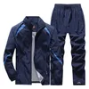 Herren-Trainingsanzüge, Herren-Trainingsanzüge, 2-teiliges Outfit, Fitnessstudio, Joggen, Laufen, Sport-Trainingsanzüge, Sets, lässig, langärmelig, sportlich, Basketball, Trainingsanzüge 230920