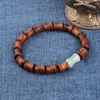 Strand Green Sandalwood Bracelet Luminous Beads Ebony Hand-held Buddha Antique High Wholesale