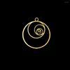 Pendant Necklaces Drop Fibonacci Spiral Science Necklace Plating High-quality Fashion Jewelry For Women