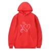 남자의 후드 Wawni Kimberly Loaiza Hoodie 스웨트 셔츠 패션 겨울 트럭 수트 남자 여자 풀버 캐주얼 힙합 스타일 긴 슬리브