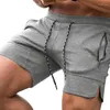 Shorts masculinos 2023 esportes homens beaching zip bolso calças musculação sweatpants fitness jogger correndo ginásios