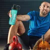 Botellas de agua Botella de gran capacidad Hervidor a prueba de fugas para gimnasio Taza estable Contenedor inferior Senderismo Ciclismo Camping