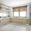 Curtain Wooden Door Short Tulle Kitchen Small Sheer Living Room Home Decor Voile Drapes