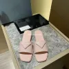 Designers Women Slippers Patent Leather High Heels Inverted Sandals Pure Color Flip Flops Letter Flat Slide Stylist Shoes Top Quality