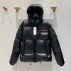 Venda Quente Parkas masculinas para baixo, jaqueta de algodão feminina, casaco de inverno, moda externa, clássico, quente, unissex, zíperes, tops, à prova de vento, proteção contra frio