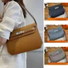 Una borsa di lusso Kaily New Depeches Borsa a tracolla monospalla unisex in pelle di vacchetta Epsom DE9E