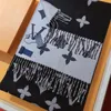 Winter scarf Classic Designer Cashmere Warm Scarf Mens Womens Winter Large Monogrammed Shawl size 184cm*34cm