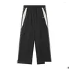 Męskie spodnie workowate dla mężczyzn spadochronowe vintage ponadgabarytowe joggery harajuku streetwear bresspanty czarne szerokie spodni męskie dostawa dhx0g