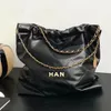 Designer Shoulder Bags Chain CC 22 BAG Women Large Shipping Leather Hobo 42cm Clutch Bags Purses Composite Bag Luxury Message Handbags Wallet Crossbody Purse