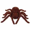 Electric RC Animals Scary Remote Control Creepy Soft Plush Spider Infrared RC Tarantula Toy Kid Gift 230920