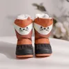 Scarpe per bambini 23093 Little Fox Scarpe in cotone di alta qualità Stivali da neve Scarpe alte Scarpe da uomo Scarpe da donna Scarpe da studente