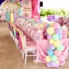 Parti Dekorasyonu 60 PCS 5inch Macaron Lateks Balonlar Pastel Şeker Balon Bebek Duş Doğum Günü Dekorasyonları Noel Düğün Hava Globos 230920