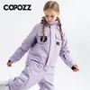 Combinaisons de ski COPOZZ hiver combinaison de Ski pour enfants garçons enfants imperméable salopette chaude filles coupe-vent Snowboard combinaison 230920