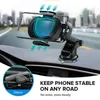 Sucker Araba Telefon Tutucu Mount Stand GPS Telefon Mobil Hücre Desteği İPhone 12 11 Pro Max X 7 8 Plus Xiaomi Redmi Huawei276A