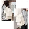 School Bags Korean Large Capacity Backpacks Women Kawaii Students Preppy Bag For Teenager Girls Sweet Waterproof Travel