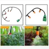 Équipements d'arrosage Kit d'irrigation goutte à goutte Kit de système d'irrigation de jardin de 100 pieds système d'arrosage de plante de brumisation de patio équipement d'irrigation automatique de pelouse 230920