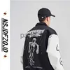 Mens Jackets Designer Womens Caot Fashion Varsity Casual Loose Leather Sleeve Luxury Classic Letter Embroidery Outerwear Baseball Jackets Man Topps 23FW S2XL X092