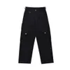 American Diagonal Large Pocket Worwear Pants z modnym designem mężczyzn i kobiet, luźne, swobodne spantsxtqj