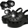 Alligator light headlights LED shoe light strip 3 light modes IPX5 waterproof suitable for walking dogs camping cycling headligh3060