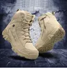 Boots Military Ankle Boots Men Outdoor Genuine Leather Tactical Combat Boots Work Safty Shoes for Men Hiver Casual Hiking Shoe 230920