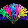 Inne imprezy imprezowe dostarcza 12PCS Hand Clappers oświetlenie LED Noisemakers głośno hałas Maker Toy CLAP na wesele Favors 230919