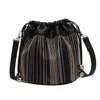 Avondtassen Klassiek Mode Fringe Emmer Tas Kwastje PU Leer Dames Schouder Crossbody Dameshandtassen Portemonnees