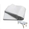 Disposable White Massage Bed Sheet Flat Table Cover Waterproof 10 Sheets a Pack210c