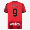 PULISIC 23 24 maillots de football GIROUD KOCHE KOCHE DE KETELAERE RAFA LEAO THEO maillot de football 2023 2024 hommes enfants kit garçons uniformes troisième 3ème