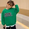 Sweat-shirts à capuche pour enfants, pull de dessin animé de lapin de printemps, vêtements tendance et beaux, pour grands garçons, haut noir d'automne, 230919