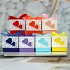 Подарочная упаковка 50 шт. коробки красочные конфеты упаковка прекрасный декоративный мини