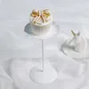 Bakeware Tools 3pcs/set White Cupcake Plates Wedding Cake Stands Set Decoration Bar Dessert Table Party Supplier Baking Display