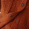 Outerwear 2023 Autumn Women Jacket بالإضافة إلى حجم كبار الملابس غير الرسمية الأكمام الطويلة زهرة الحامل منحنى معطف معطف خارج الملابس F11 328