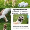 Abbigliamento per cani Pet Foot Clean Cup Gel di silice Nessun danno per cani Strumento di pulizia Spazzola per lavaggio in plastica Accessori per rondelle