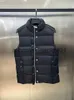 Men's Down Parkas Men's Warm Stand Collar Duck Down Puffer Vest New Autumn Winter White Duck Down Bodywarmer Sleeveless Feather Jacket ZN316 J230920