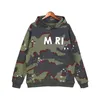 Autumn and winter new camouflage hoodie hand-painted men and women loose ins fashion hip hop couple leisure suitS-XL