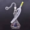 Billigaste vattenpipa bubbler mobius glas bongs vattenrör matris perc dab riggar aska catcher med 10 mm gemensam rökning banger nagelolja brännare rör dhl gratis frakt