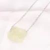 20 pezzi di pietra grezza naturale con ametista e fluorite, collana di cristallo rosa citrino irregolare per gioielli da donna