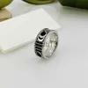 Band Rings Fashion Designer Sterling Silver Rings Jewelry Woman Man Par Lover Wedding Ring Promise Ring Cl Engagement Rings X0920