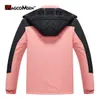 Women's Jackets MAGCOMSEN Women's Trend Ski Jacket Winter Warm Fleece Parka Waterproof Rain Snow Coat Windbreaker Outwear Snowing Hiking 230919