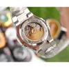 Projektant Fromal Full Diamod Watch 5711 Mechanical Na ręce na rękę J150 PETA PLI 5711 MĘŻCZYZN AUTOMATYCZNY RUCHU UHR MONTRE PATK OUT OUT OUT OUT