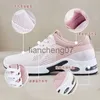 Klänningskor Nya löparskor damer andningsbara sneakers Summer Light Mesh Air Cushion Women's Sports Shoes Outdoor Lace Up Training Shoes X0920