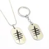 Pendant Necklaces 10 pcs Dead By Daylight Necklace Silver Dog Tag Gift Men Women Game Choker Jewelry Accessories YS11765340g