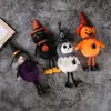 Halloween Toys Plush Doll Pendant Ghost Festival Pumpkin Witch Ornaments Haunted House Decoration Props Party Decorations 230919