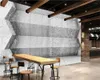 Обои Papel De Parede Абстрактные бетонные интерьерные 3d обои Гостиная ТВ Стена Спальня Бумаги Домашний декор Ресторан Бар Фреска