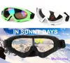 Лыжные очки Разноцветные лыжные очки в разноцветной оправе X400, ветрозащитные спортивные лыжные очки с защитой от ультрафиолета, зимние очки 230919