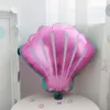 Andere evenementen Feestartikelen Zeemeerminstaartballon Slingerset Paars Groen Schelp Ballonnen Gelukkige Verjaardag Bruiloft Decor Oh Baby Douche Globo 230919