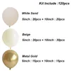 Party-Dekoration, Creme-Beige-Ballon-Girlanden-Bogen-Set, Babyparty, Geburtstag, Ballons, Hochzeit, Geschlecht offenbaren, Taufe, Taufe 230920