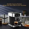 Coffart By BioloMix 1200W 20 Bar Macchina per caffè espresso Preriscaldamento istantaneo con montalatte Cafetera Cappuccino Acqua calda Vapore